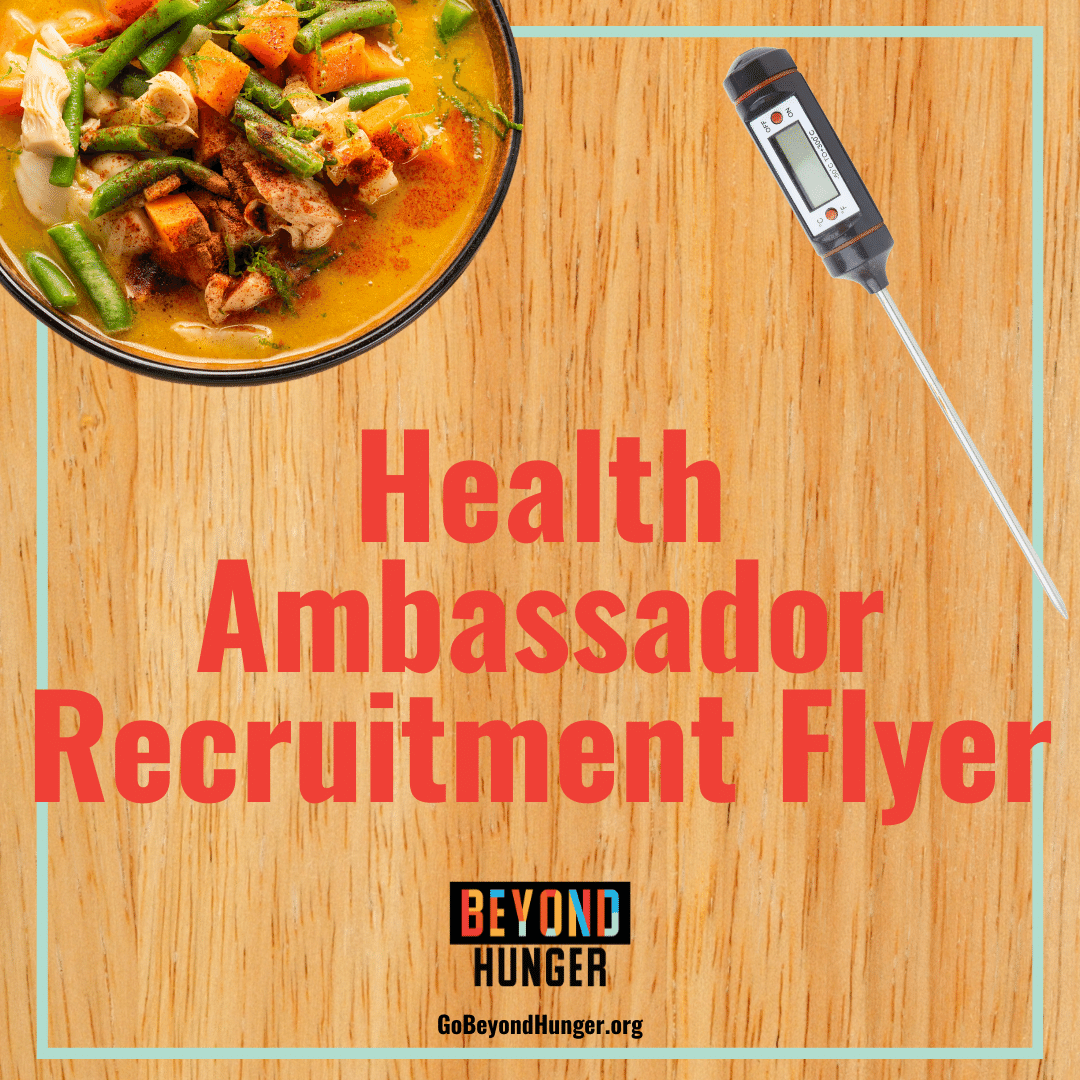 Health Ambassador Recruitment Flyer