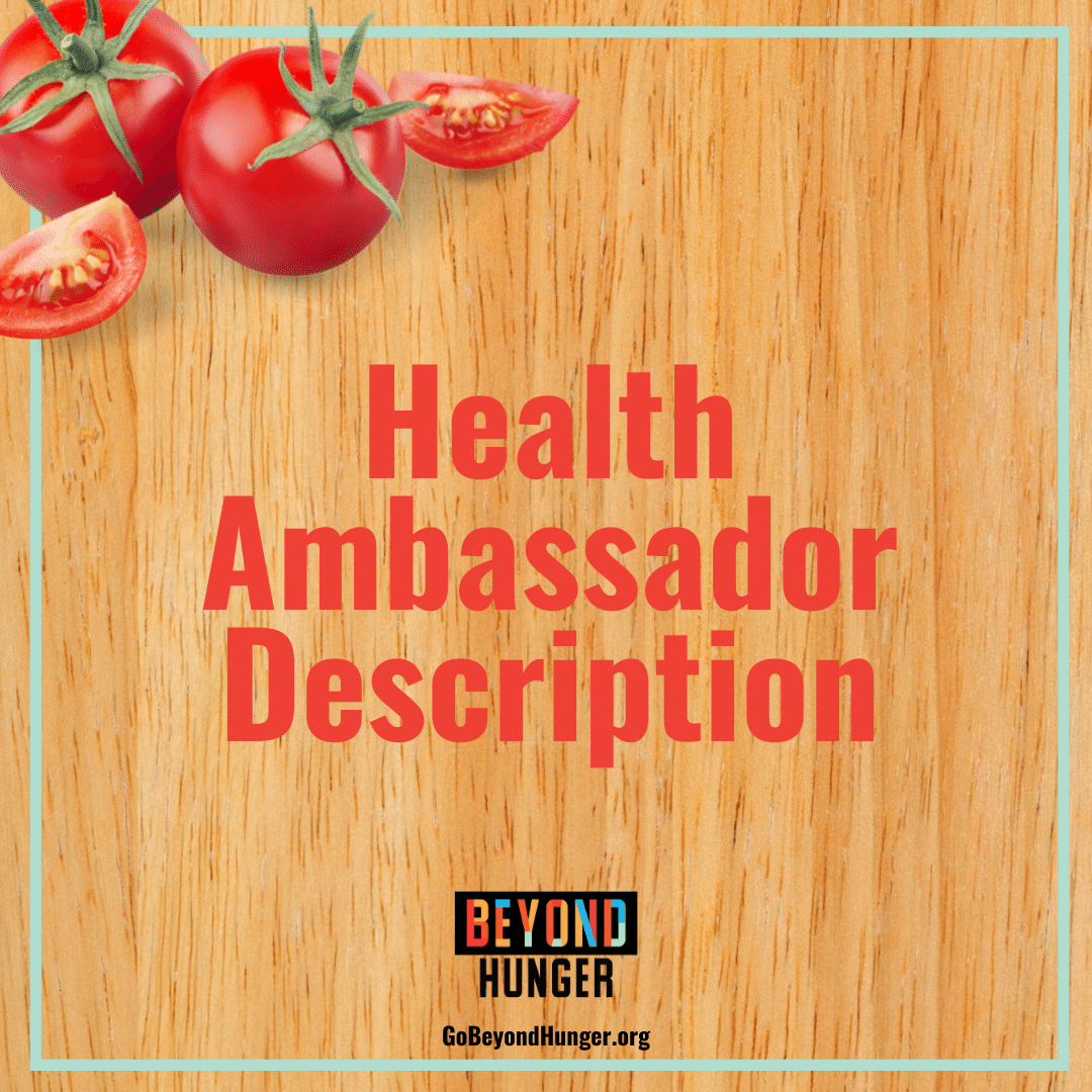 Health Ambassador Description