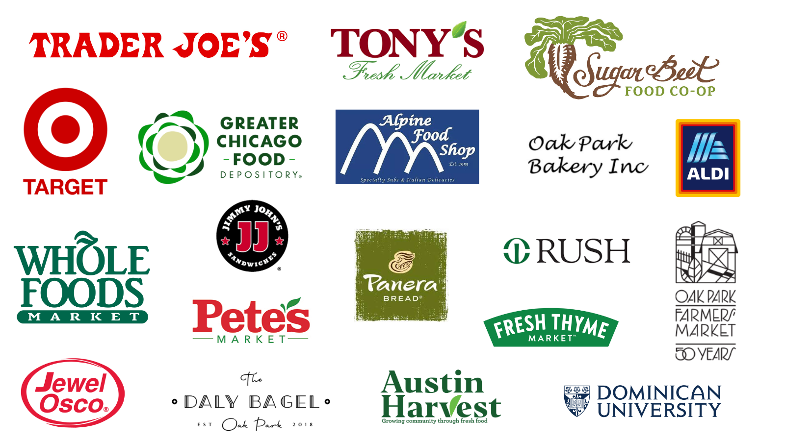 Food rescue partners