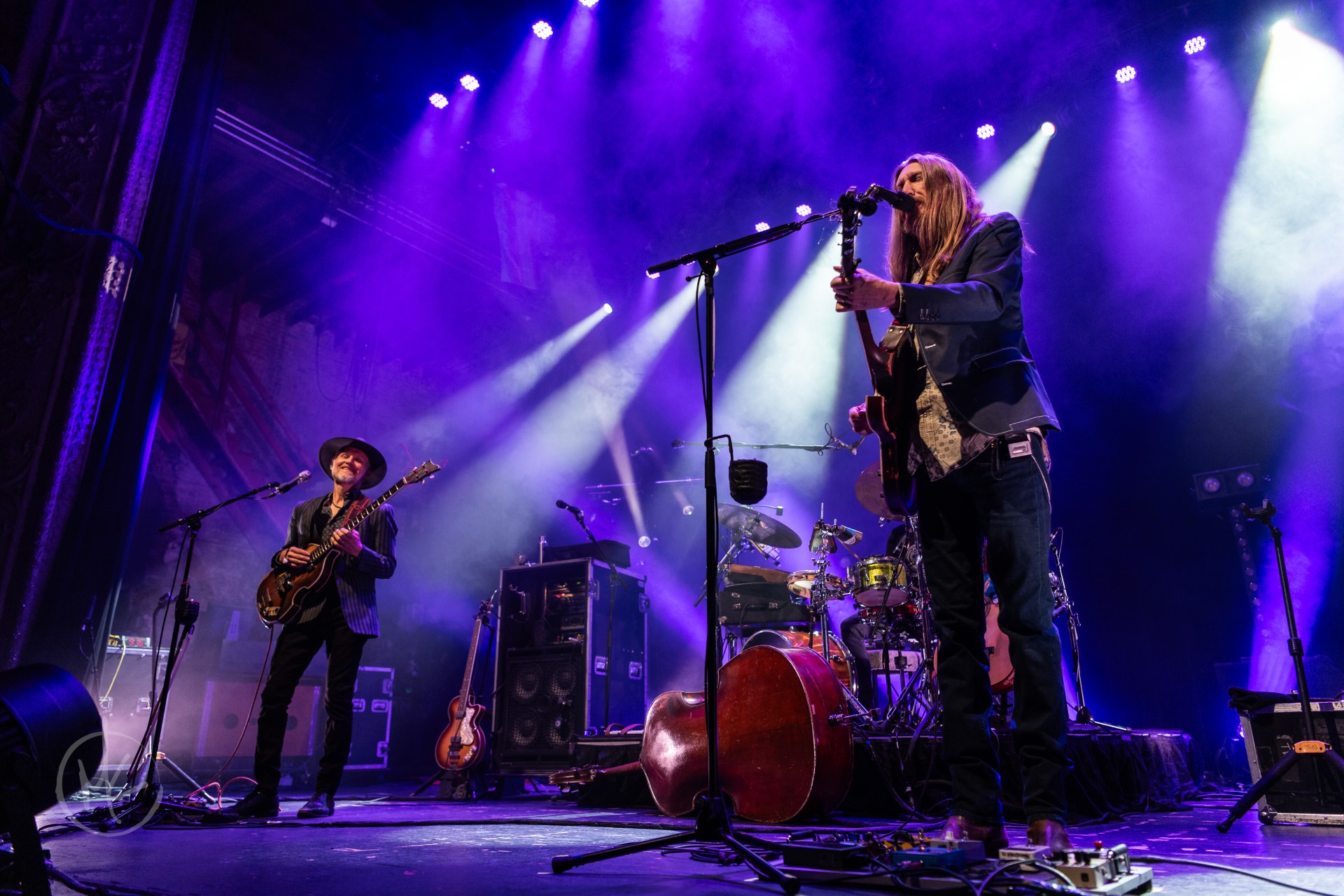 The Wood Brothers performing