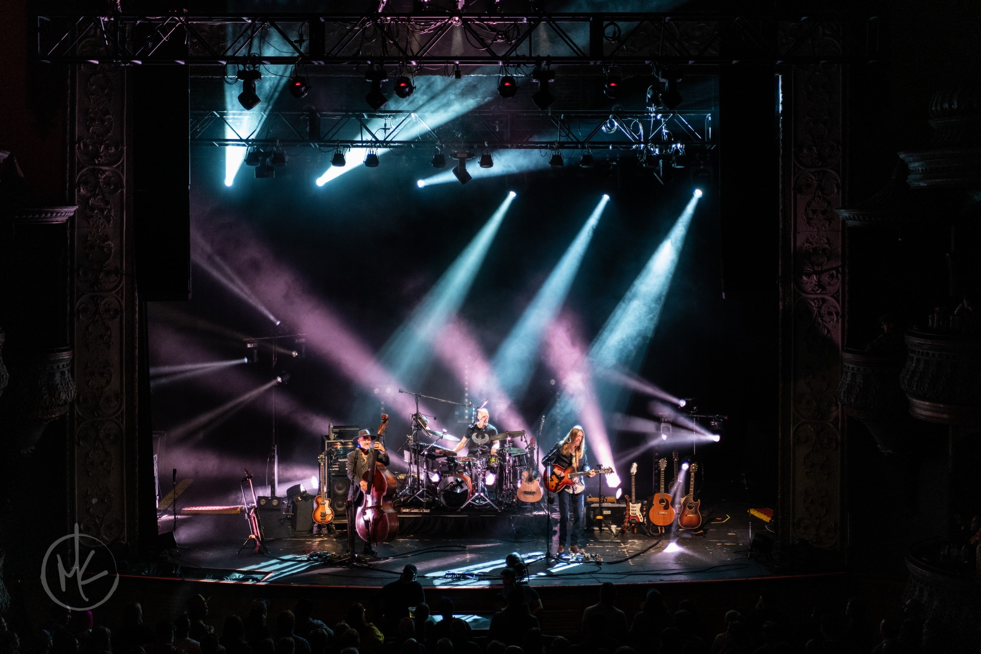 The Wood Brothers performing