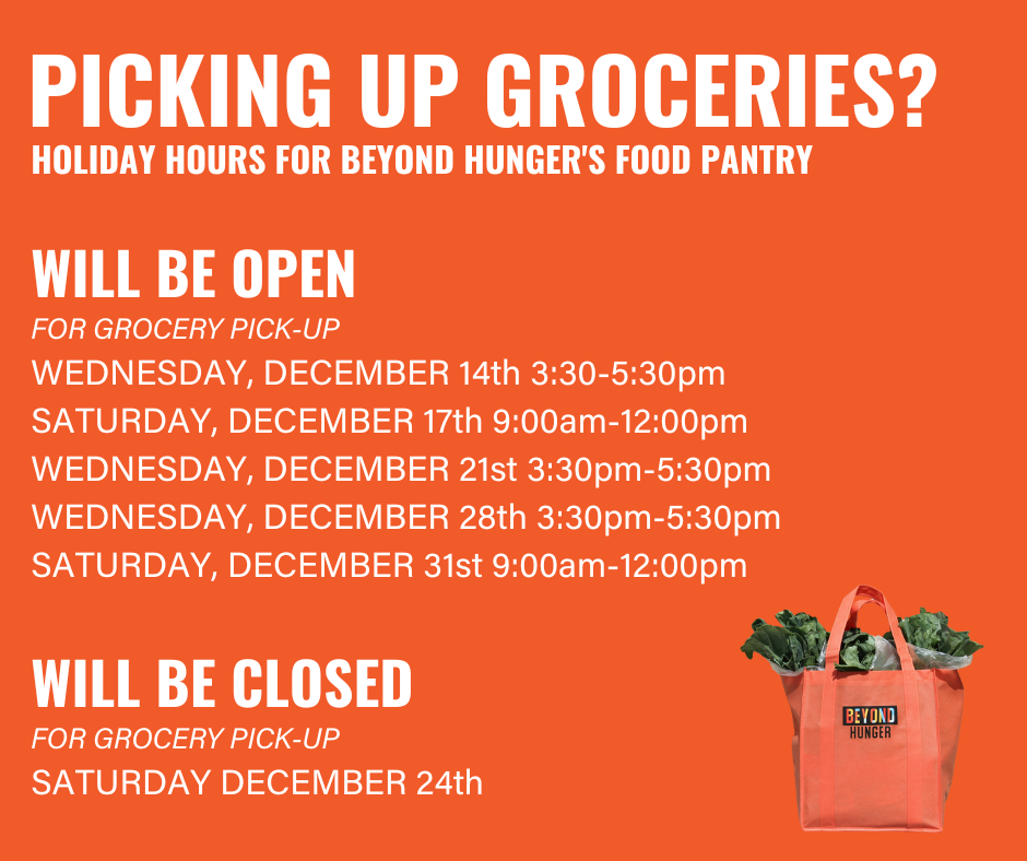 HOLIDAY HOURS PANTRY