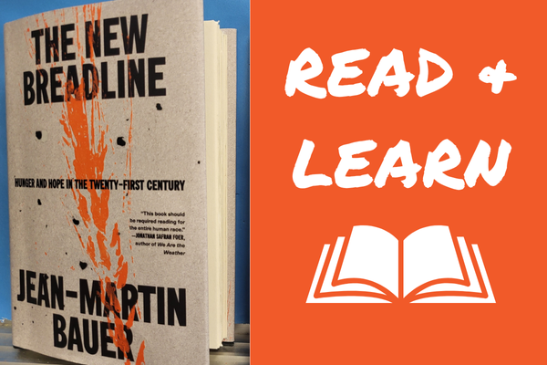 Photo of cover of the new breadline book by jean-martin bauer