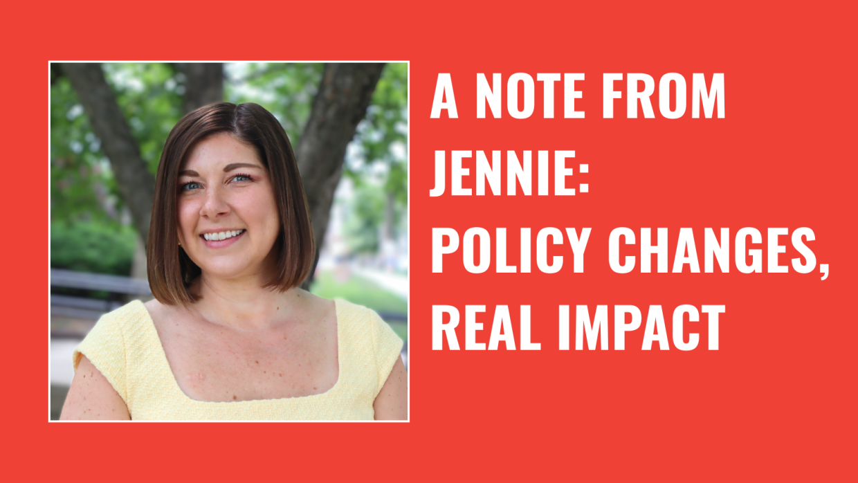 A Note From Jennie