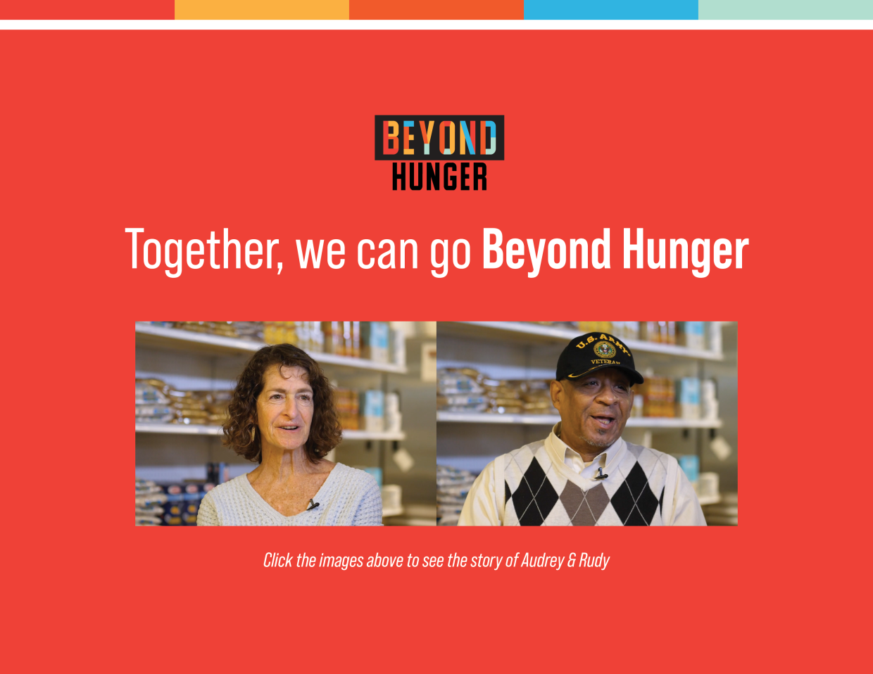 Together, we can go beyond hunger