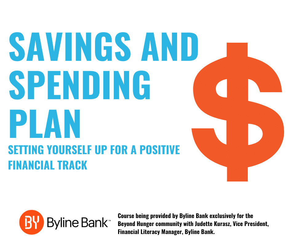 savings and spending plan