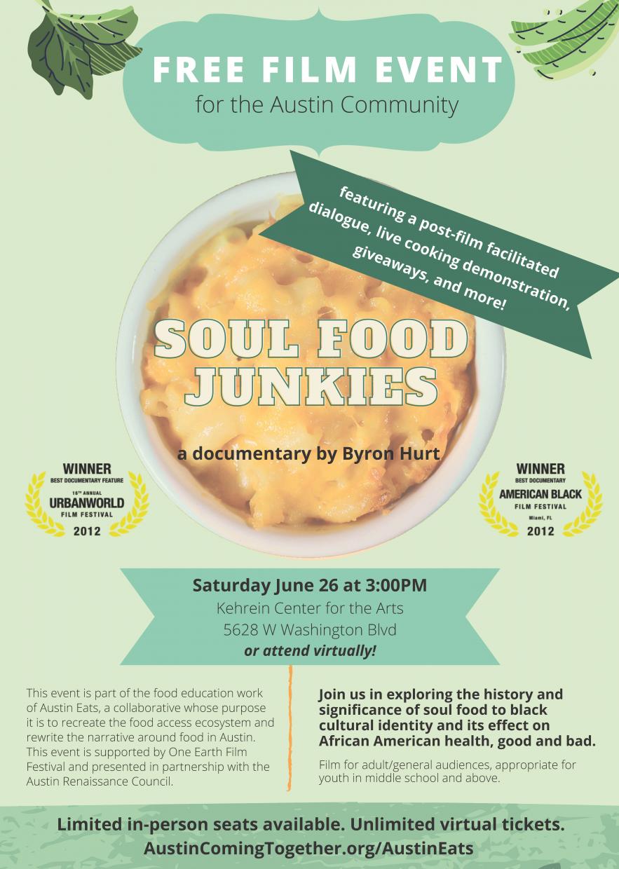 Soul Food Junkies - Austin Eats full flyer