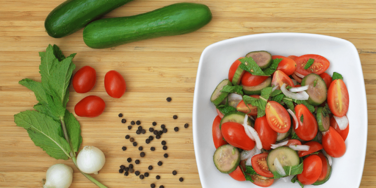 Cucumber Tomato SAlad