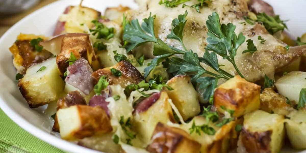potato chicken bake