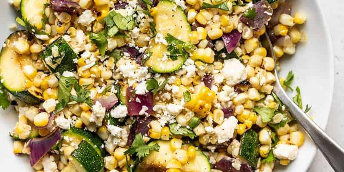 corn zucchini onion cilantro