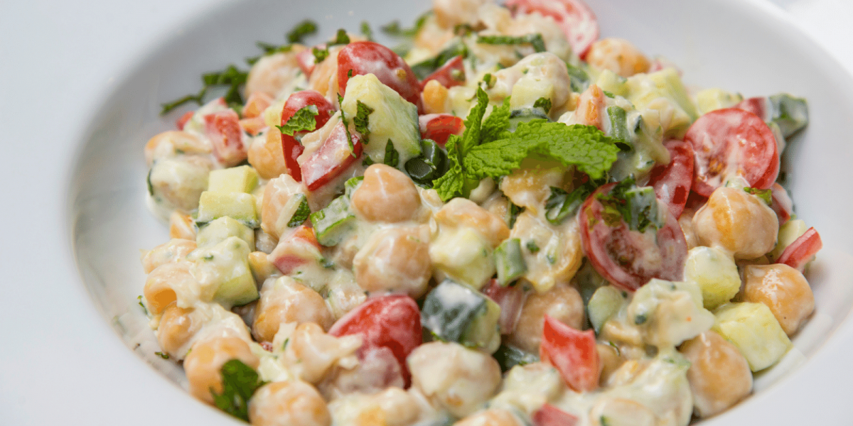 Curry Chickpea Salad