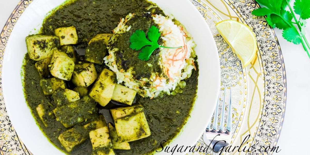 Cilantro and chard stew