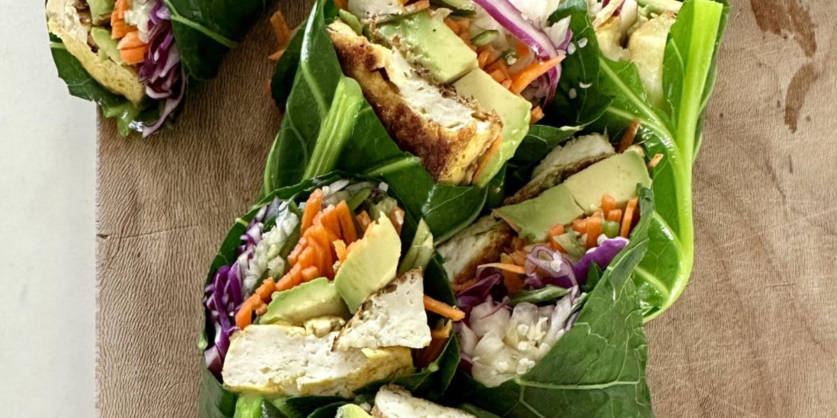 collard leaf carrot cucumber peanut butter