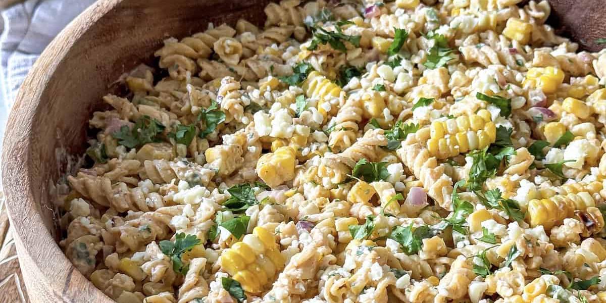 Elote Pasta Salad