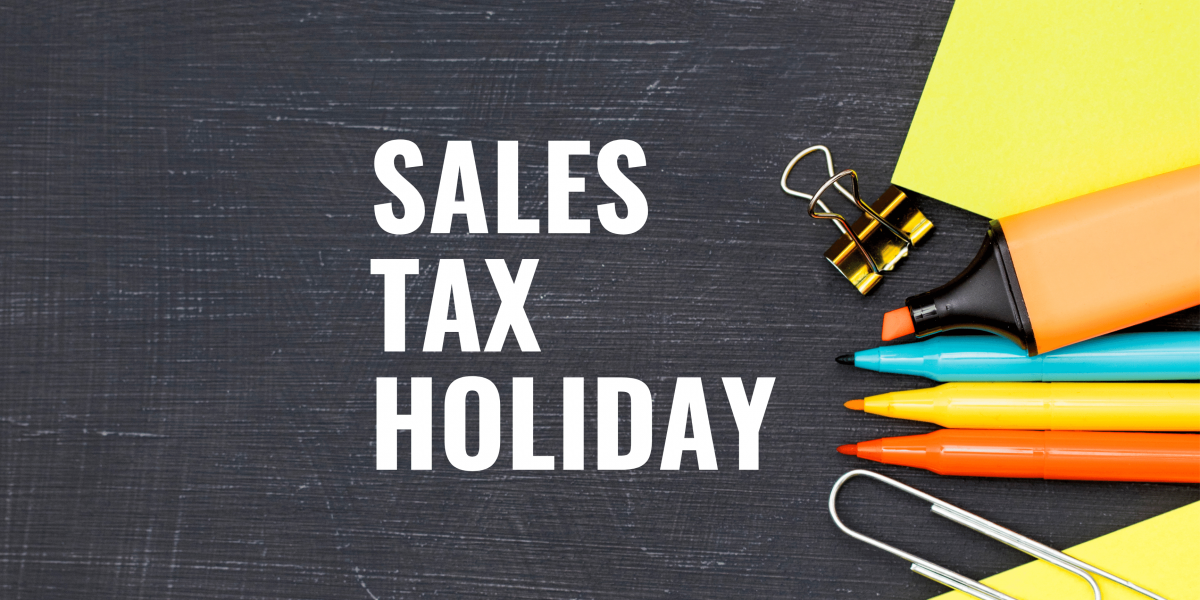 sales tax holiday