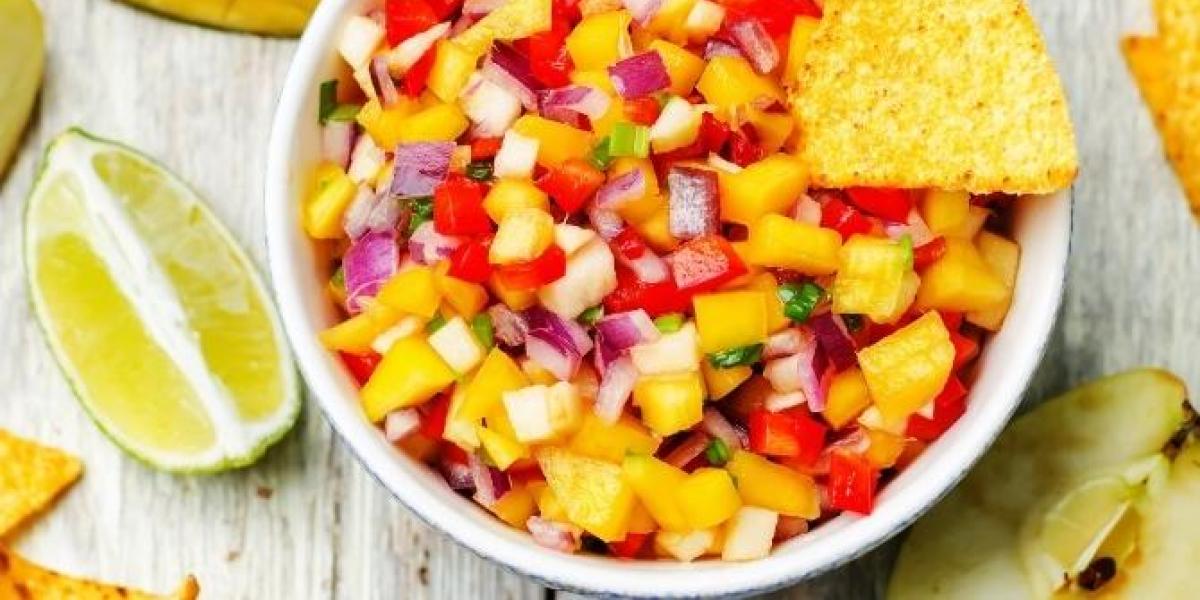 mango cilantro bell pepper onion lime