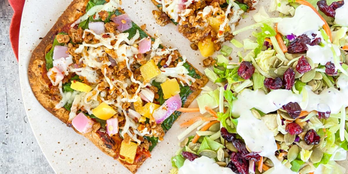 Veggie Flatbread Pizza