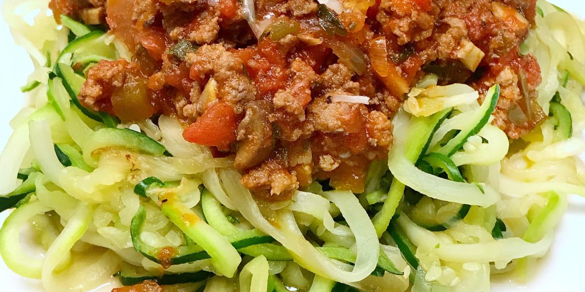 zucchini basil crushed tomatoes garlic mushroom
