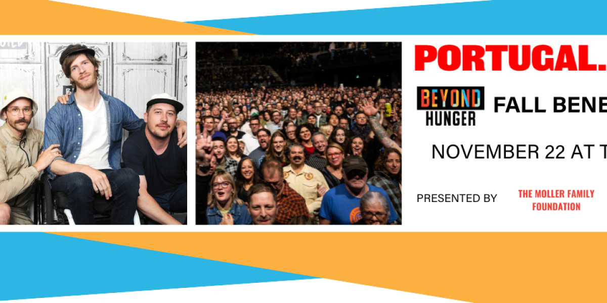 Portugal. The Man Fall Benefit Concert Nov. 22nd at the Salt Shed
