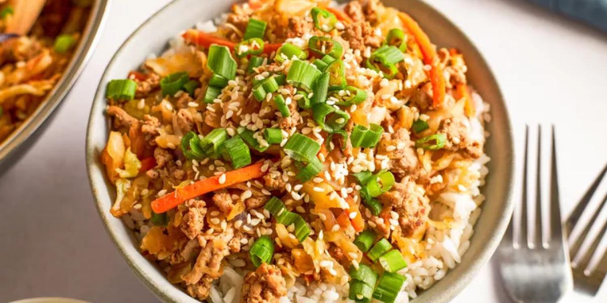 Egg roll bowl