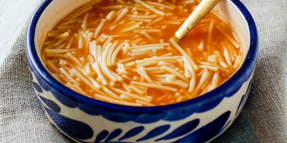 Mexican Noodle Soup (Sopa de Fideo)