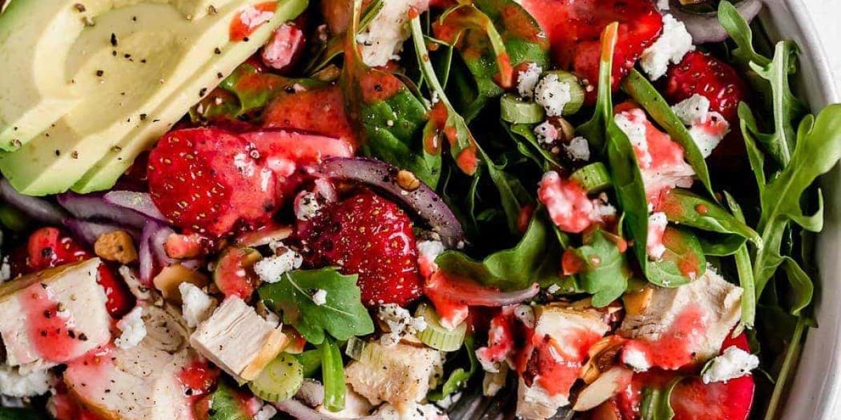 strawberry chicken salad