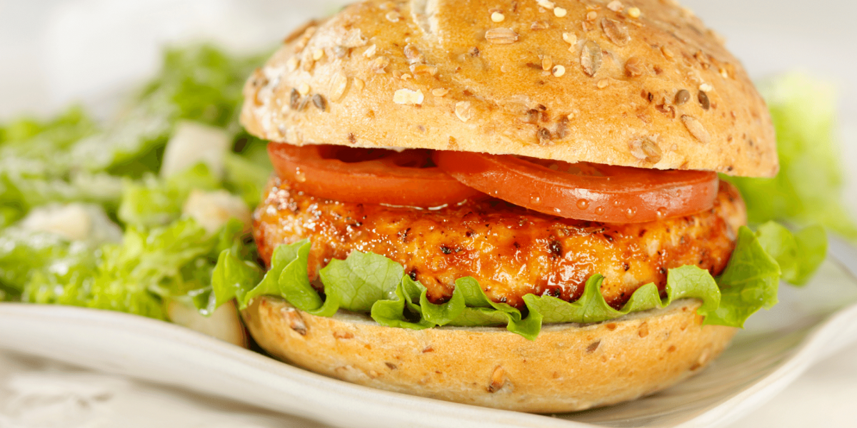 bbq chicken burger