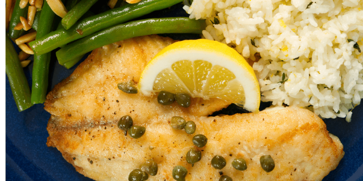 Garlicky Lemon Baked Tilapia | Beyond Hunger