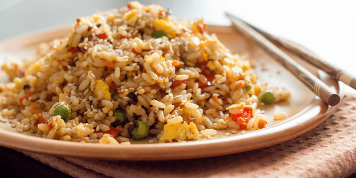 veggie fried brown rice