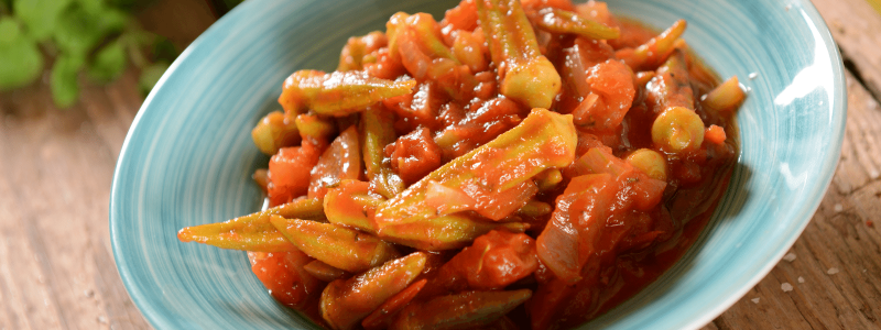 stewed okra with tomatoes
