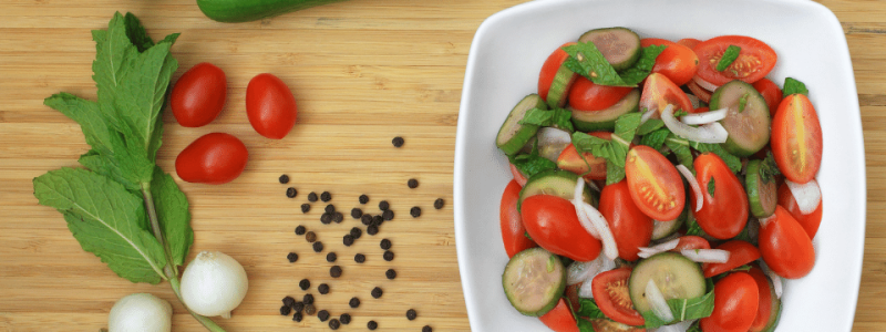 Cucumber Tomato SAlad