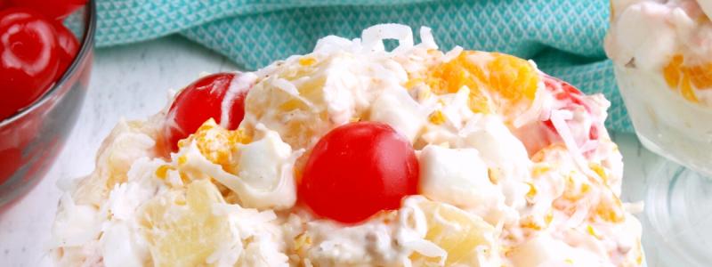 oranges marshmallows coconut