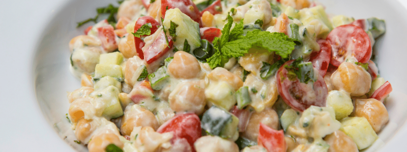 Curry Chickpea Salad