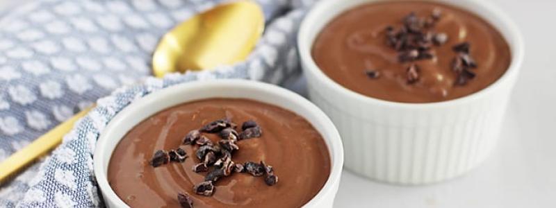 silken tofu chocolate pudding