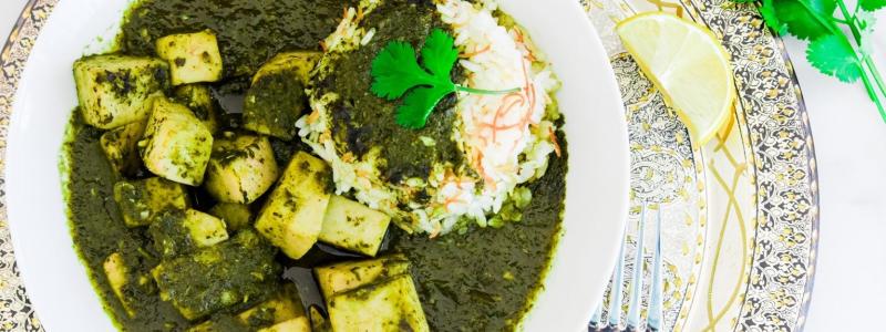 Cilantro and chard stew