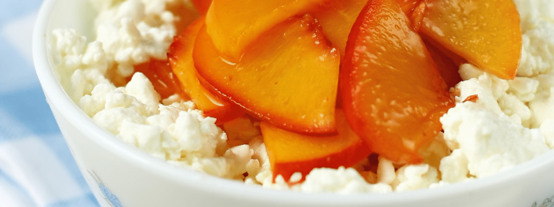 cottage cheese with fruit