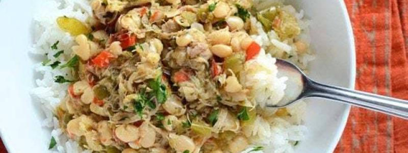 navy beans garlic onion celery bell pepper