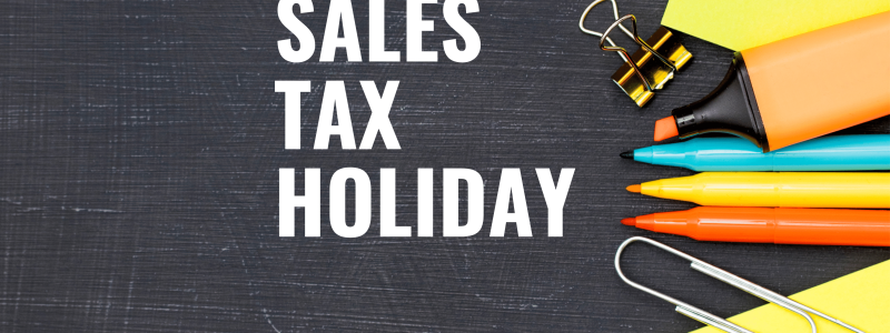 sales tax holiday