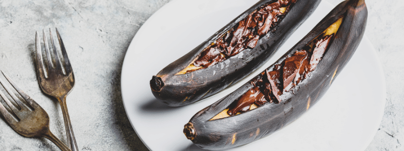 grilled banana boats