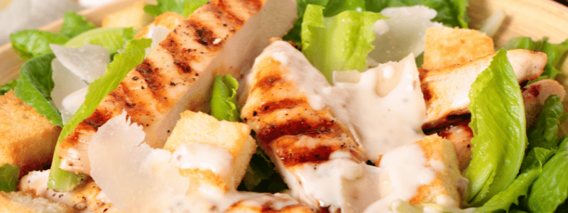 grilled chicken caesar salad