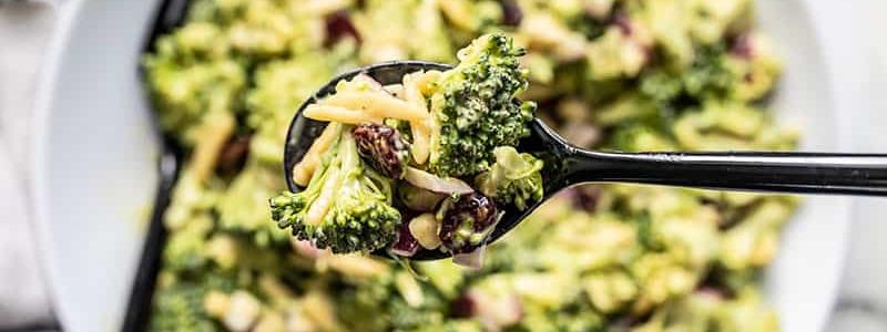 Broccoli Salad with Honey Mustard Dressing