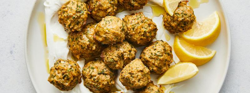 ground chicken mint parsley cilantro garlic