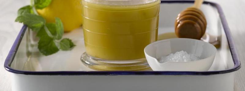 mint oil lemon honey