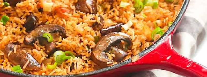 Mushroom rice