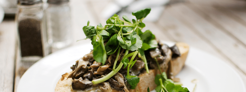 mushroom toast