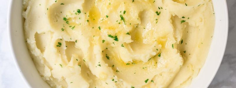 cauliflower potato butter chives
