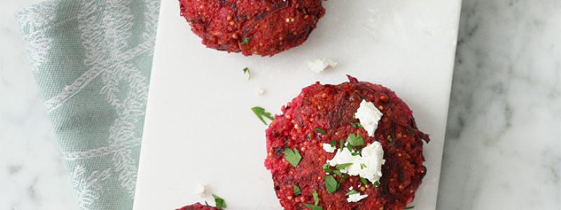 quinoa garlic beets cheese onion