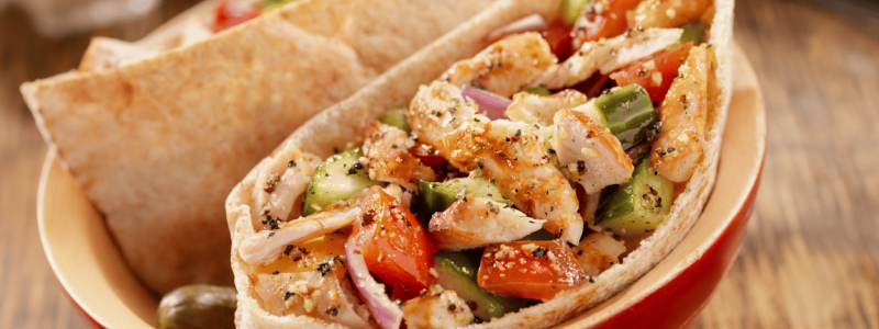 filled pita