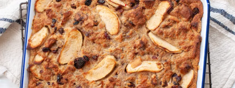 Apple Cinnamon Bread Pudding