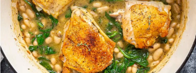 Chicken and White Bean Skillet